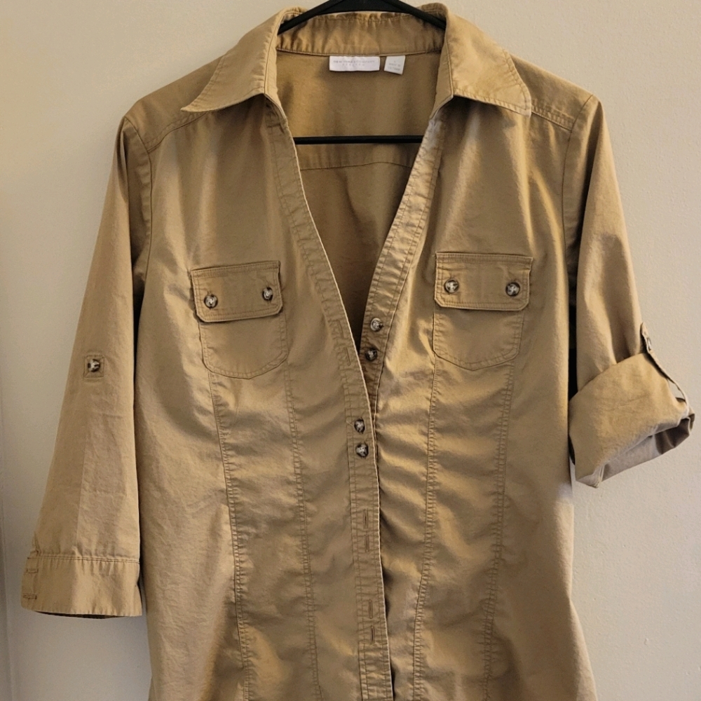 New York & Co. Button Down Shirt